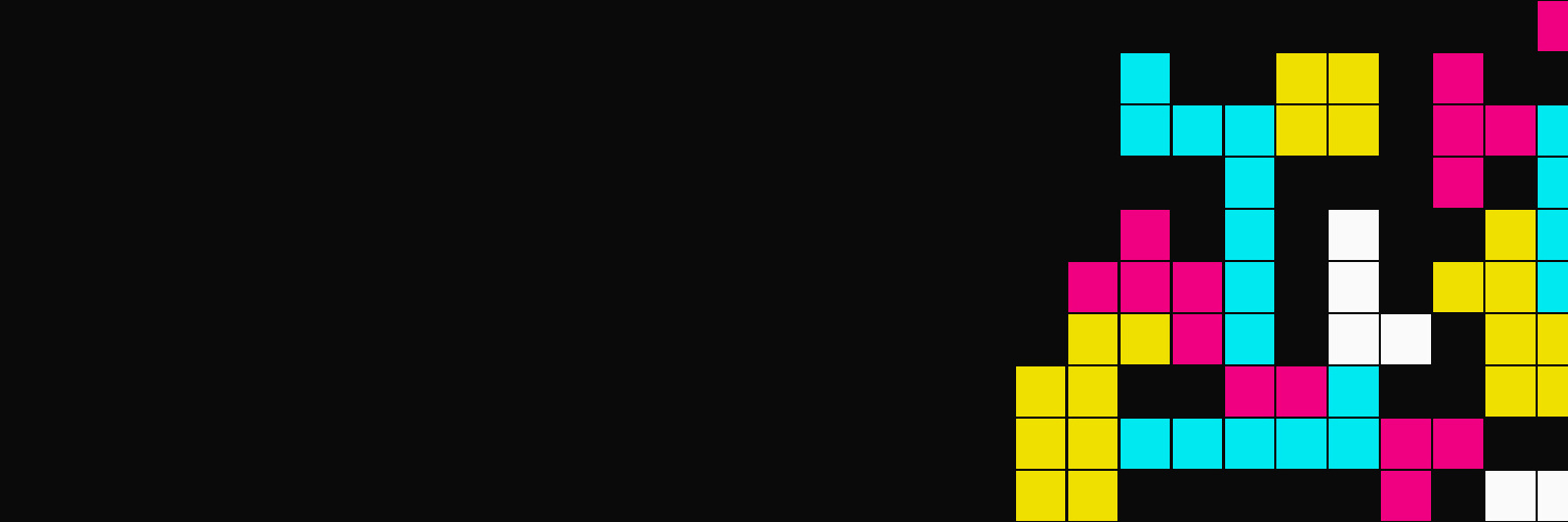 Tetris X banner ground